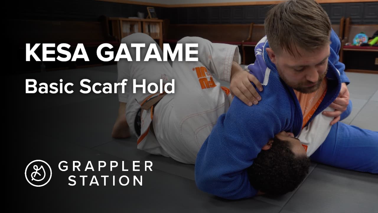 Kesa Gatame Basic Scarf Hold Grappler Station